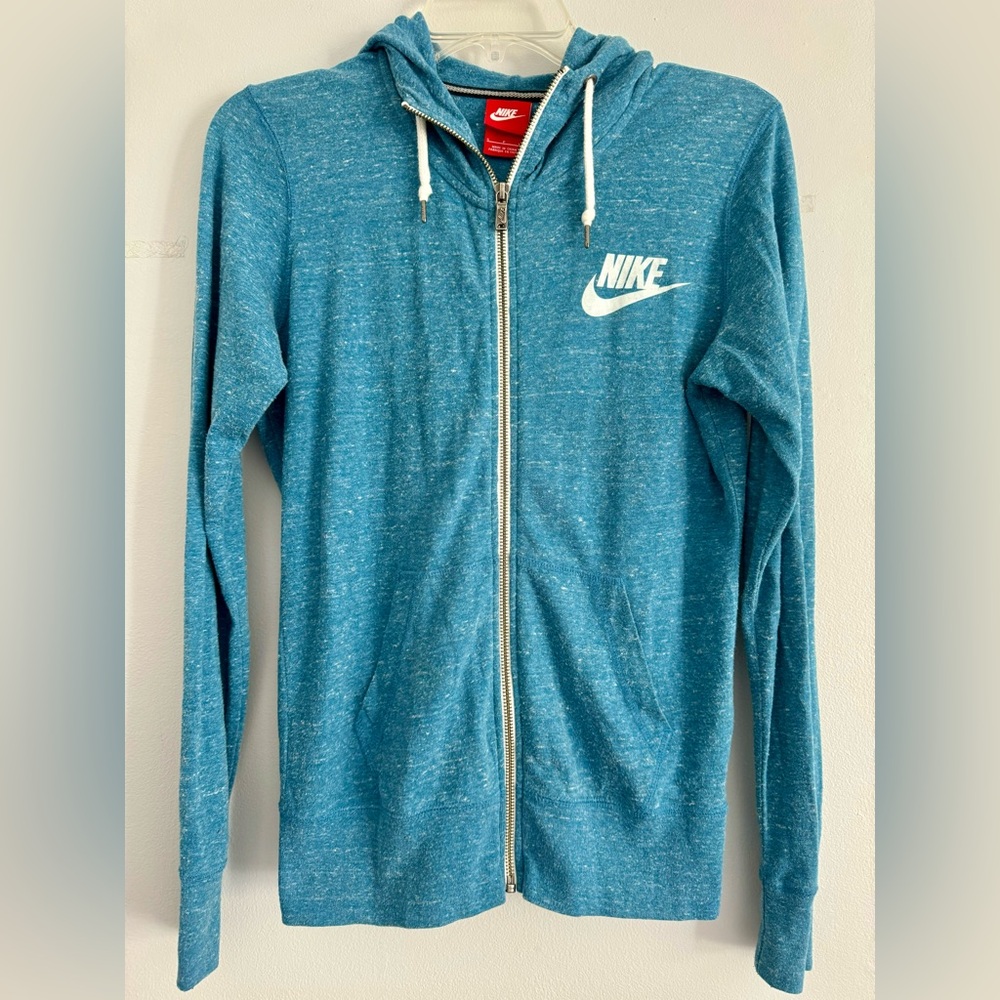 Nike Vintage Hoodie size S Teal
